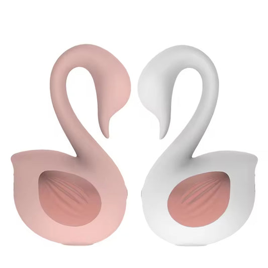 New Little Swan Dual function Suction pussy Clitoris Sucking Vibrator Vaginal Nipple Clit Sex Toys For Women