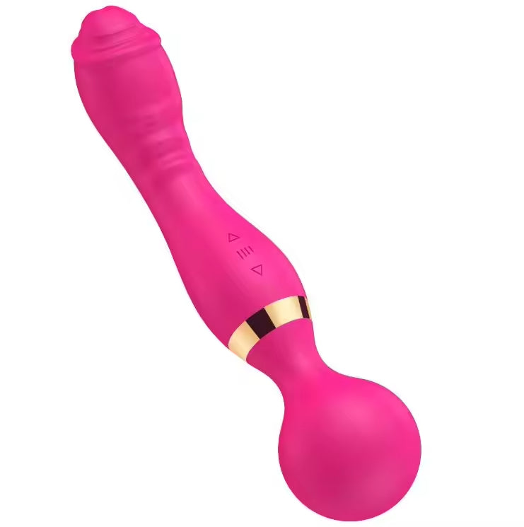 Good Price Silicone Double head AV Wand Massager G Spot dildo vibrators sex toys for woman