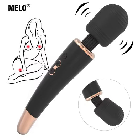 New Big AV massage wand vibrating Sex toy for women vibrator sexual adult wand rechargeable