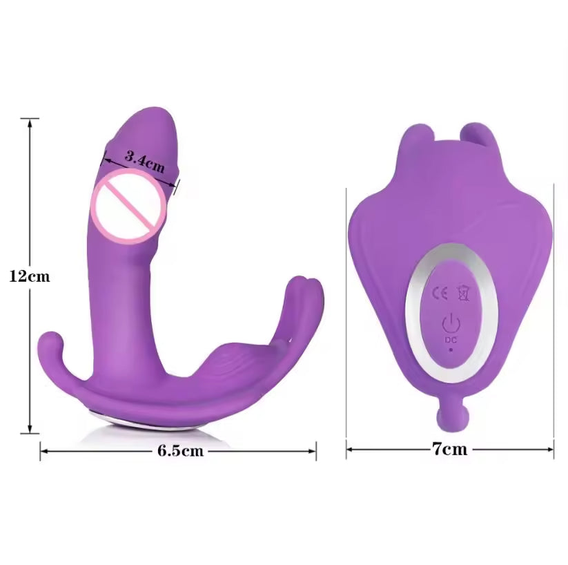 G-Spot Vibrator Invisible Vagina Clitoris Stimulator Vibrating Panties Massager Sex Toys For Woman