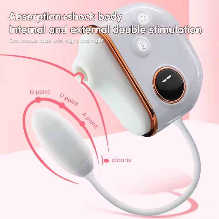 2 in 1 Portable Mini 3 Sucking Modes 5 Vibration Frequency Female Clit Sex Toys for Woman sexuales