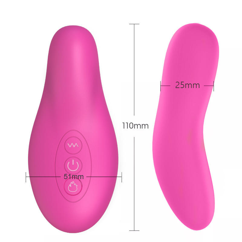 Lactation Massager Full Silicone Waterproof Breast Massager With Heating Improve Flow vibrator sex toys for woman