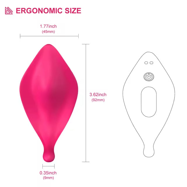 2024 patent design wearable sex toy rhomboid vibrator for woman Vibrating female