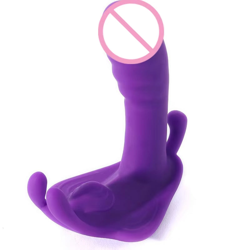 G-Spot Vibrator Invisible Vagina Clitoris Stimulator Vibrating Panties Massager Sex Toys For Woman